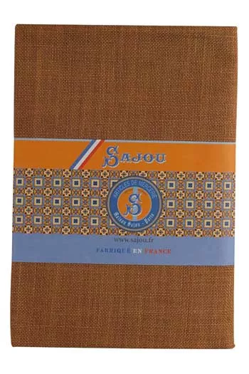 Sajou-Leinen 70 x 70 cm Farbe Baumrinde für das Mustertuch Napoleon und Josephine