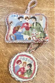 Two Sajou puffie motifs to stitch in needlepoint with this chart – Sewing Club