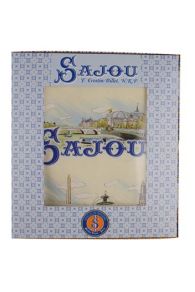 Präsentation des Sajou Nähsets kleine Handtasche Paris und Eiffelturm