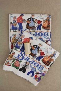 Inhalt des Sajou Nähsets Shopper Farandole Bretonne