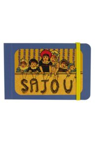 Devant du carnet Sajou miniature fermeture à élastique Enfants Sajou théâtre