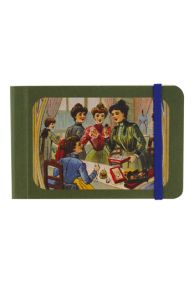 Devant du carnet Sajou miniature fermeture à élastique Club de couture