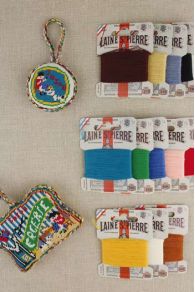 Laine Saint-Pierre set for stitching the two Little Girl sewing puffies
