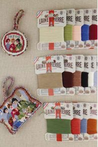 Laine Saint-Pierre set for stitching the two Sewing club puffies