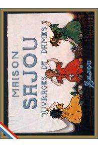 Collector postcard – Sajou haberdashery theme – Little Sajou Embroiderers