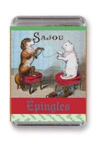 Other Sajou product on the theme of the Cat and Dog widing wool: extra fine sewing pins n°4
