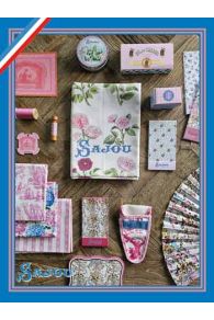 Sammelpostkarte Kurzwaren Motive - Sajou Welt in Rosa