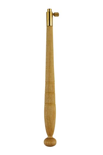 Sajou tambour hook for Luneville embroidery in maple wood for 70 to 90 needles