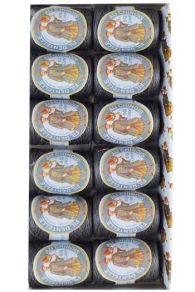 Fil dentelle aux fuseaux gris foncé cocons Calais Fil Au Chinois en boîte de 12 sur le site Maison Sajou