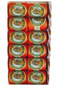 Verlaufsgarn für Spitze Calais in Kokonform Calais Fil Au Chinois in 12er Box Farbe Kapuzinerkresse im Sajou Onlineshop