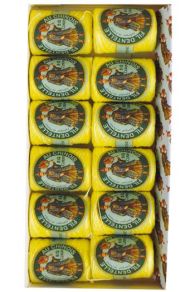 Verlaufsgarn für Spitze Calais in Kokonform Calais Fil Au Chinois in 12er Box Farbe Zitrone im Sajou Onlineshop