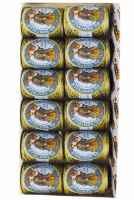Verlaufsgarn für Spitze Calais in Kokonform Calais Fil Au Chinois in 12er Box Farbe Heu im Sajou Onlineshop