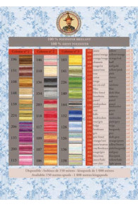 Fil Au Chinois Multicolore   n° 196