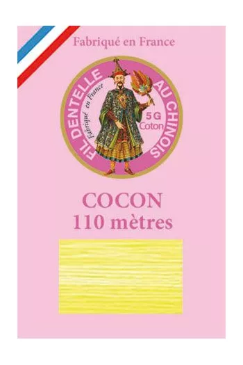 Calais cocoon cotton variegated thread 6940 - Lemon Calais cocoon cotton variegated thread 6940 - Lemon