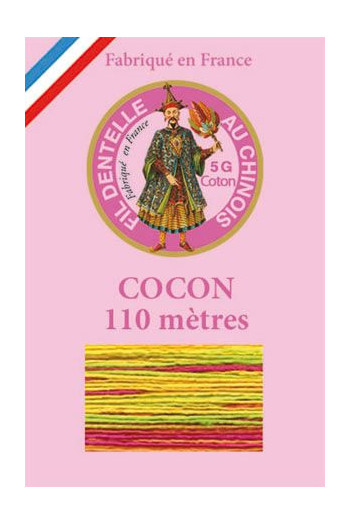 Calais cocoon cotton variegated thread 6923 - Harlequin Calais cocoon cotton variegated thread 6923 - Harlequin