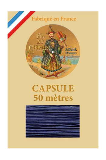 Waxed Linen thread size 40 - 50m capsule Col.678 - Royal Blue Waxed Linen thread size 40 - 50m capsule Col.678 - Royal Blue