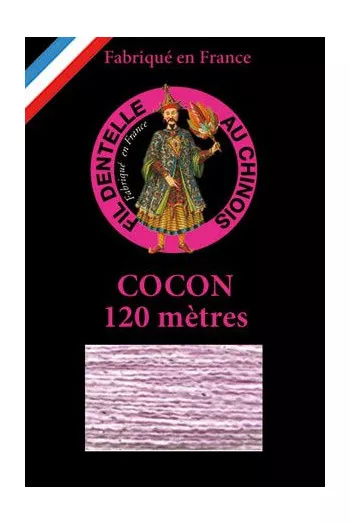 Coloured lace thread 120 m Caudry Cocoon 3031 - Lilac Coloured lace thread 120 m Caudry Cocoon 3031 - Lilac
