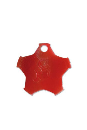 Thread winders charm imitation red onyx - 2cm - Thread winders charm imitation red onyx - 2cm -