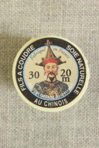 Perlé silk thread n°30 - 20m spool - Col. 180 - Black