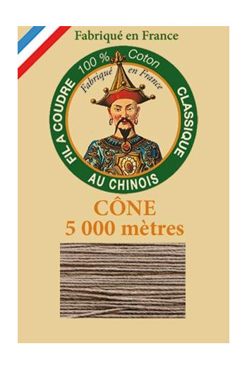 Mercerisierte Baumwolle 5000 Meter Kone - 6252 - Dunkelbeige