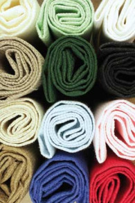 Sajou Aida fabrics to embroider are presented in a roll