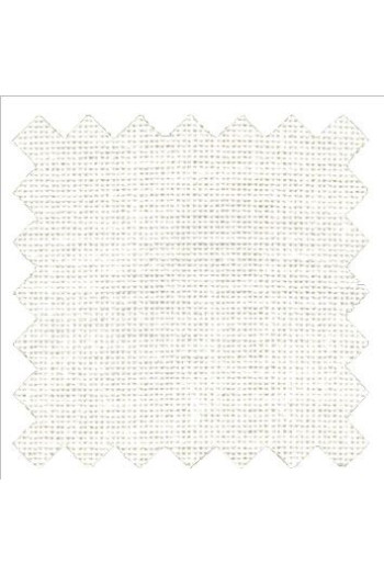 32 count linen to embroider 14 X 14cm square - Col. White 32 count linen to embroider 14 X 14cm square - Col. White