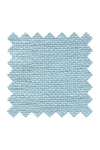 32 count linen to embroider 50 x 70cm swatch - Col. Azure 32 count linen to embroider 50 x 70cm swatch - Col. Azure