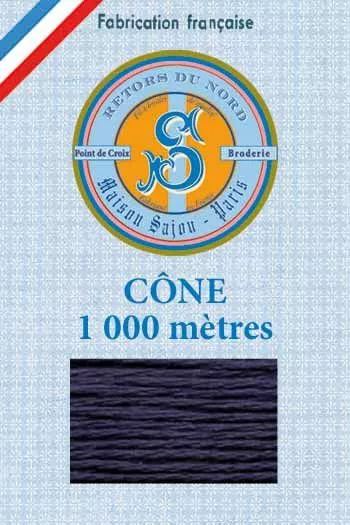 Stickgarn Retors du Nord Sajou 1000 m – n°2857 Admiral Stickgarn Retors du Nord Sajou 1000 m – n°2857 Admiral