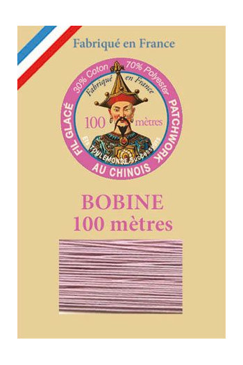 Waxed patchwork thread 100m spool - Col.605 - Mauve Waxed patchwork thread 100m spool - Col.605 - Mauve