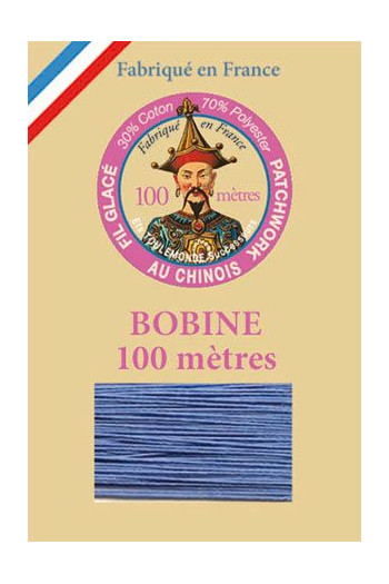 Waxed patchwork thread 100m spool - Col.695 - Cornflower Waxed patchwork thread 100m spool - Col.695 - Cornflower