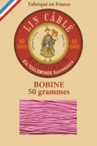 Gewachstes Lin câblé von Fil Au Chinois Stärke 632 Spule 285m - Farbe 200 - Konfect