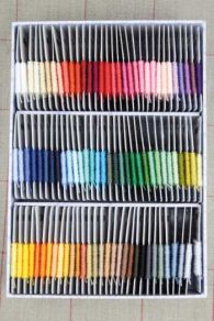 Sajou Stickgarn Retors du Nord: die komplette Kollektion mit 96 Farben