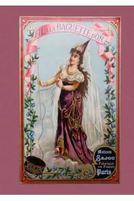 Collector postcard Sajou haberdashery theme – Thread with a golden wand