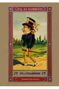 Collector postcard Sajou haberdashery theme – Thread with a conscript