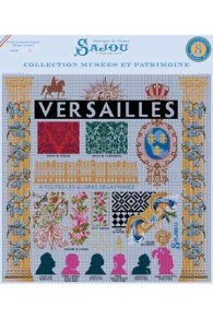 Sajou-Sampler Schloss von Versailles Kollektion "Museen und Kulturgut"