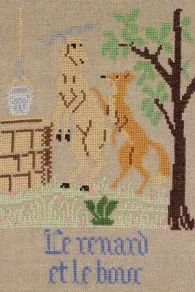 Fable le Renard et le Bouc faisant partie du kit Sajou épisode 3