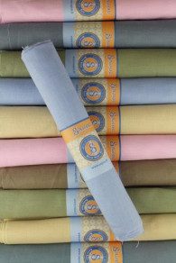 Sämtliche Farben des Sajou-Leinens für Nähen und traditionelles Sticken als Zuschnitt