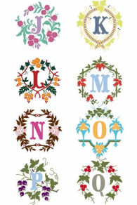 Exemple d'un des motifs de broderie téléchargeables sur le site Sajou