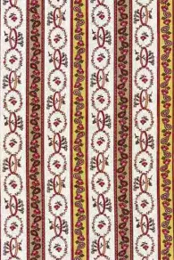 Sajou-Stoff Léontine Hauptmotiv 100% Baumwolle 150 cm breit