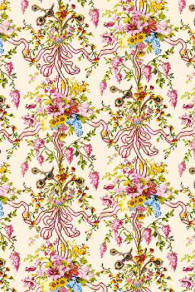 Tissu Sajou Interprétation de la Chambre de la Reine au château de Versailles