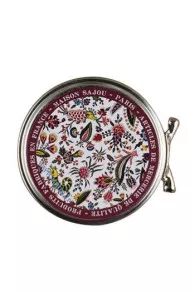 Lid of the Sajou Coquecigrues Jouy metal tin with dressmakers' steel fine pins