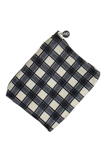Small sewing pouch Sajou black Toile de Jouy coated cotton Small sewing pouch Sajou black Toile de Jouy coated cotton