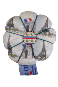 Unterseite des Sajou-Nadelkissens Ma Belle Ville de Paris Nr. 1 in Kürbisform