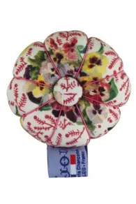Dessous du pique-épingles citrouille Sajou Bouquets de pensées