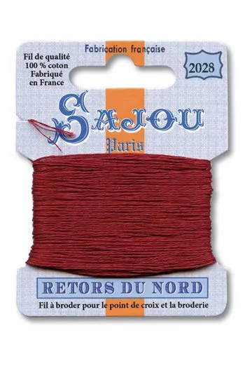 Stickgarn Retors du Nord Sajou Nr.2028 Rost Stickgarn Retors du Nord Sajou Nr.2028 Rost