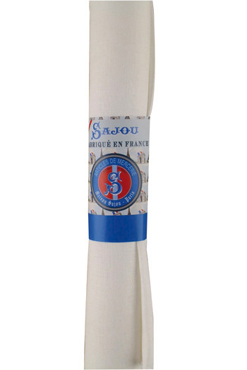 Lin Sajou broderie traditionnelle en coupon 50 x 75 coloris écru Lin Sajou broderie traditionnelle en coupon 50 x 75 coloris écru