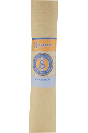 Sajou-Leinen für traditionelle Stickerei 50 x 75 cm Farbe Tee