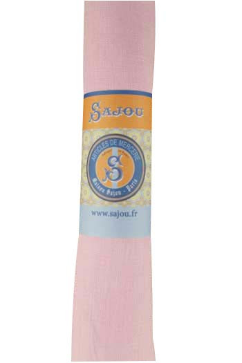 Lin broderie traditionnelle 50 x 75 cm rose Lin broderie traditionnelle 50 x 75 cm rose