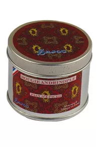 Sajou Andrinople candle tin gingerbread fragrance closed