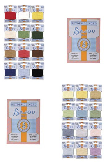 Set-Angebot: Sajou-Stickgarn Retors du Nord Sortimente 3 und 4 Set-Angebot: Sajou-Stickgarn Retors du Nord Sortimente 3 und 4